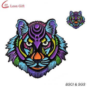 Pin de solapa de tigre de esmalte novedad para regalo de promoción (LM1208)